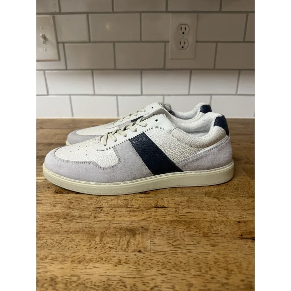 Steve Madden Men's 10.5 P-Earnest Navy Comfort Foam Lace Up Sneakers